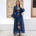 Muslim Women's Clothing New Style Elegant Dress Robe_ecoleips.com