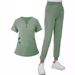 Women's Clothing V Neck Long And Short Sleeves Dental Hospital Nurse Uniform Medical Washing Clothes Suit_ecoleips.com