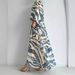 Women's Clothing New Chiffon Print Long Fashionable And Elegant Belted Dress_ecoleips.com