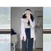 Women's Summer Ice Silk Sun Protection Outerwear Solid Color Breathable Thin Loose Fitting Jacket_ecoleips.com