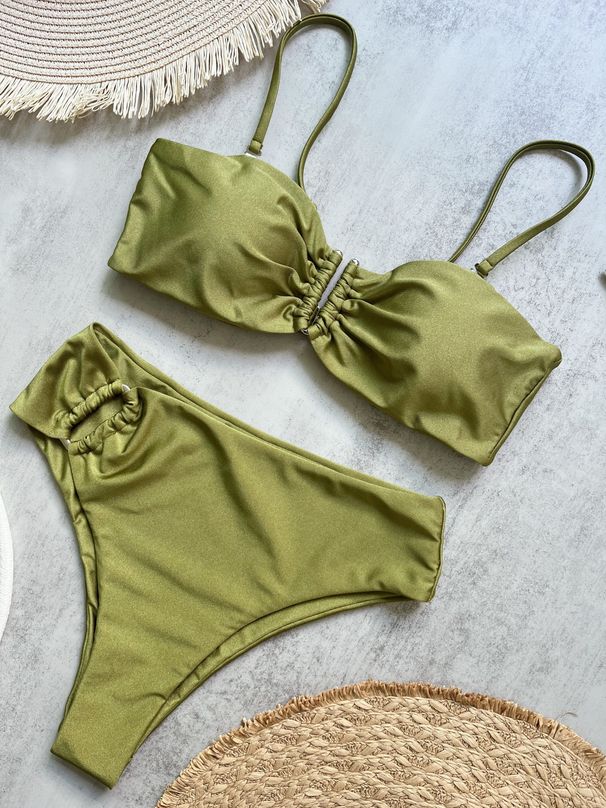 Women's Clothing Solid Color Swimsuit Beach Sexy Women Swimsuit_ecoleips.com