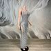 Elegant Luxurious Fur Trimmed Shawl Full Length Halter Neck Gown Rhinestone Embellished Light Wedding Dress Engagement Party Evening Gown_ecoleips.com