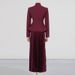 French Elegant Suit For Women 2025 New Three-Dimensional Embroidery Design Jack High-Waisted Pleated Skirt Two-Piece_ecoleips.com