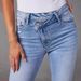European And American New Stretch Straight Jeans Women's Elegant Commuter Ripped Washed Trousers_ecoleips.com