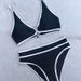 Women's Clothing Sexy Halter Neck Bikini Top Swimwear Vacation Polyester Regular Fit_ecoleips.com