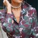 Women's Clothing Fashion Temperament Lapel Mid Length Printed Dress_ecoleips.com