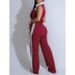 European And American Style Women's Sleeveless Shirt Suit AL307 Faux Two Piece Set OL Summer Clothing for Ladies_ecoleips.com
