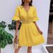 2026 European And American Women's Clothing Summer New Style Spliced Lace Fashion V-neck_ecoleips.com