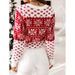Women's Winter Knit Sweater With Snowflake Jacquard - Long Sleeve Christmas Pullover For Cozy Seasonal Style_ecoleips.com