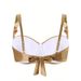 Women's American Style Lace-Up Solid Color Two-Piece Swimsuit High-End Beach Bikini Sleeveless Wire-Free Vacation Sexy Swimwear_ecoleips.com