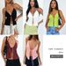 Aria Basics Aria Basics 2023 Spring Summer New Women's Vest European And American Sexy Lace-up Drawstring Camisole_ecoleips.com