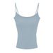 Spring Summer Lightweight Camisole For Women With Beautiful Back Design, High Elasticity, Built-in Chest Pads, Side_ecoleips.com