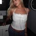 White Lace Tie-Up Camisole Top for Women Backless Girlish Vest Trendy Pure Alluring Design_ecoleips.com