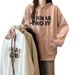 American-style Casual Sweatshirt For Women, Spring And Autumn Thin Korean Version, Loose Fit With Heavy Embroidery,_ecoleips.com