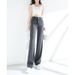Aria Basics Zhengzhou Quality Women's Clearance Sale High Waist Slimming Denim Straight Casual Versatile Floor-Length Pants Fan_ecoleips.com