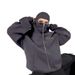 Women's Double Hooded Zip Up Cardigan Sweatshirt Streetwear Brand Windproof High Street Jacket Couple Style Print_ecoleips.com