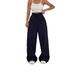 2025 Cross-Border European And American Independent Station Casual Wide-Leg Draped Versatile Slimming Solid Color_ecoleips.com