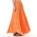 plus Size Women's Flowy Draped Pleated Midi Skirt Loose Fit Slimming Cross Border Style 2026 New Super Large Skirt 11050_ecoleips.com