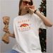 Cute Style BF American Retro Casual Trendy Comfortable Summer New Loose Versatile 100% Cotton T-shirt_ecoleips.com