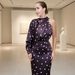 New 2026 French Style Slim Fit Long Dress Two Piece Set with European American Style Shawl Design Women's Fashion_ecoleips.com