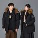 Couple down Jacket Mid-Length Winter Parka for Men And Women Thickened Extreme Cold Outdoor Work Live Stream New Style_ecoleips.com