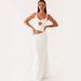 European And American Sexy Women's Fashion Cross-Border New Strap Deep V-Neck Hollow Irregular Patchwork Solid_ecoleips.com