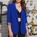 2024 Cross-Border Independent Station European And American Autumn Winter Fashion Patchwork Lapel Slim Cardigan_ecoleips.com