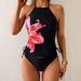Women's Sexy Fashion Positioning Printed Bikini Two Piece Swimsuit Casual Beachwear_ecoleips.com
