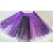 New Color Block Mesh Tutu Adult Dance Skirt_ecoleips.com