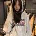 American Retro Oversized Sweatshirt Women, Spring Casual New Style, Popular Autumn And Winter Fleece Top Jacket For_ecoleips.com