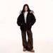 Women's Clothing Retro Style Hooded Fur Collar Windproof Workwear Quilted Jacket Women's Winter Warm Loose Casual Cotton Coat_ecoleips.com