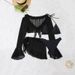 Women's Clothing Solid Color Mesh Long Sleeved Cover Up Swimsuit Beach Bikini Split Swimsuit Female Four Piece Set_ecoleips.com