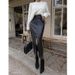 Women's Clothing High Waisted Skirt Women's High Waist Slit Pencil Skirt - Elegant Bodycon Midi Skirt For Office & Night Out_ecoleips.com