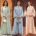 Elegant Middle Eastern Jalabiya Dress With Embroidered Sequins – V-Neck Long Sleeve Maxi Dress For Women | Boho Chic & Modest Fashion_ecoleips.com
