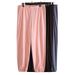2XL-7XL Plus Size Pajamas Pant For Women New Spring Autumn Cotton Sleepwear Pants Loose Ladies Home Wear Sleep Pantalones_ecoleips.com