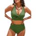 Aria Basics 2025 New Foreign Trade Model Sexy Push-Up Plus Size Bikini Women's European And American Style Beach Vacation Two-Piece_ecoleips.com