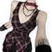 Empress Dowager Women's Plaid Top V Neck Fitted Waist Dark Korean Style Versatile Vest Spring New Style_ecoleips.com