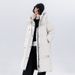 Unisex 2025 Winter New Over-the-Knee Long Couple Style Extremely Cold Thickened Jacket 90% Duck Down_ecoleips.com