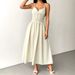 AD347 European And American Cross-border Stylish Sexy Backless Strap Dress, Summer French Resort Waist-cinching Slimming_ecoleips.com
