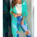 Women's Clothing Style Women's Beach Cover Up Loose Vacation Embroidered Lace Cardigan Outer Bikini Accessory_ecoleips.com
