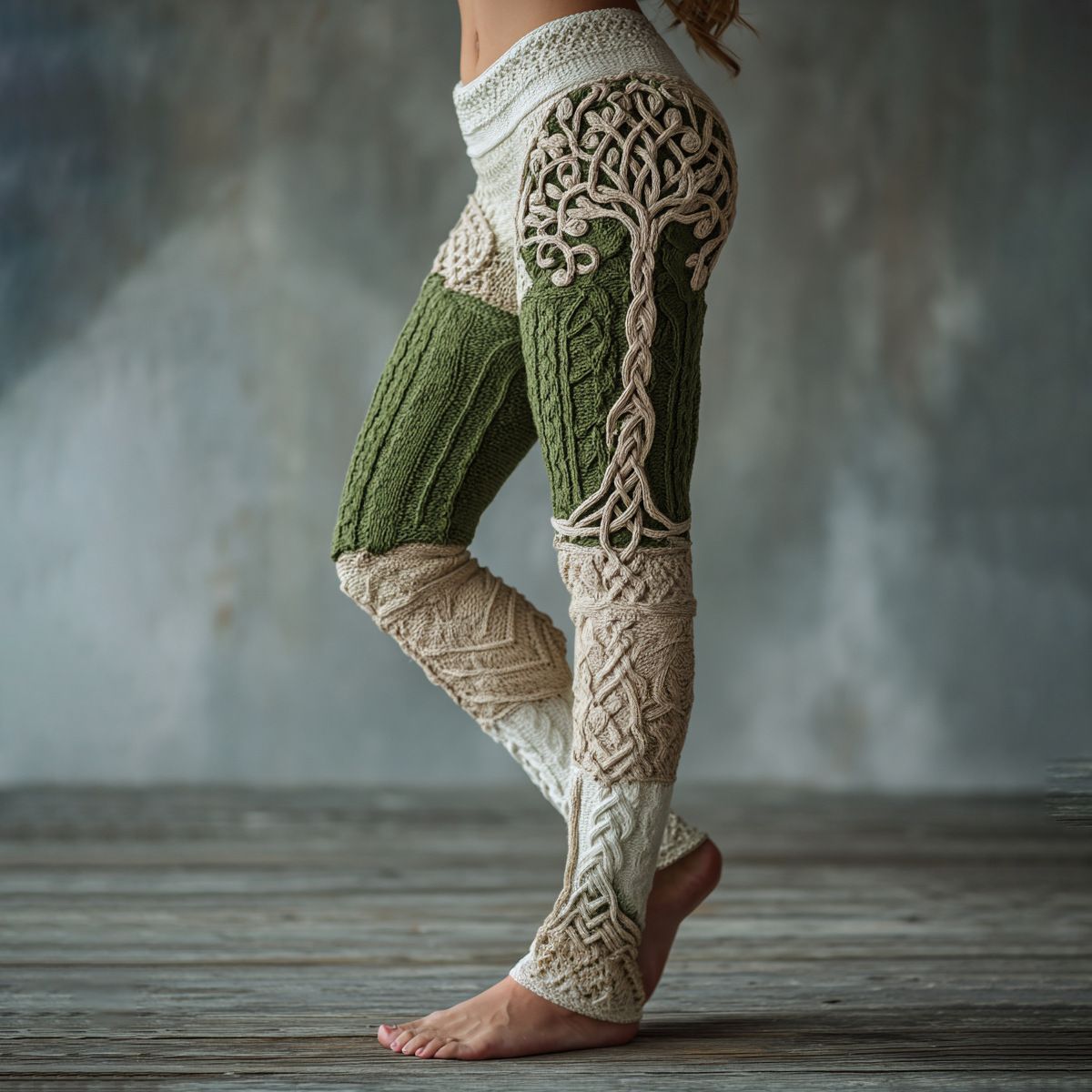 Halloween Smiley Print Yoga Leggings For Women – High-Stretch Flared Pants With 3D Digital Design (S-5XL, Multiple Colors)_ecoleips.com
