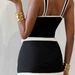 Women's Bohemian Style One Piece Swimsuit with Metal Chain Buckle Sexy Five Pointed Star Design European And American Foreign Trade Cross Border Bikini Set_ecoleips.com