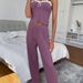 Cross-Border Foreign Trade Xiyin Hot-Selling European And American Women's Pajamas Two-Piece Set Middle East_ecoleips.com