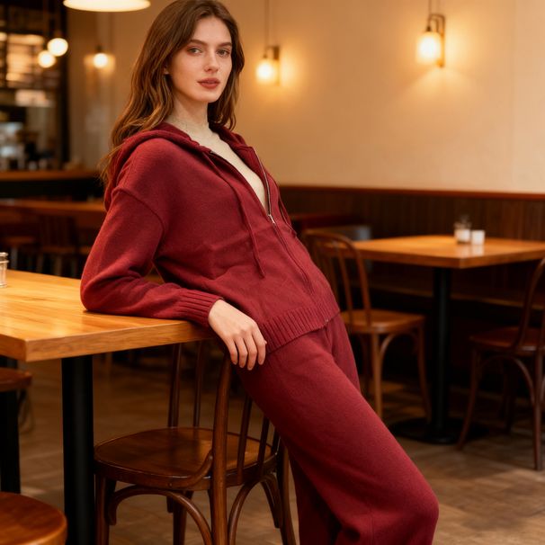 girl Girl 2025 In Stock Cross-Border European And American Foreign Trade Clothing Autumn Winter New Women's Cardigan Thickened_ecoleips.com