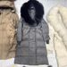 Fox Fur Large Collar Down Jacket With Hood And Long Style For Winter, Slim Waist And Knee Length Thickened Women's Coat_ecoleips.com