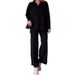 Women's Clothing autumn new solid color polo collar line pattern slim lazy style suit for women_ecoleips.com