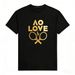 European And American 2026 Summer Women's Fashion New Casual Bear Print Round Neck T Shirt Short Sleeve Top_ecoleips.com
