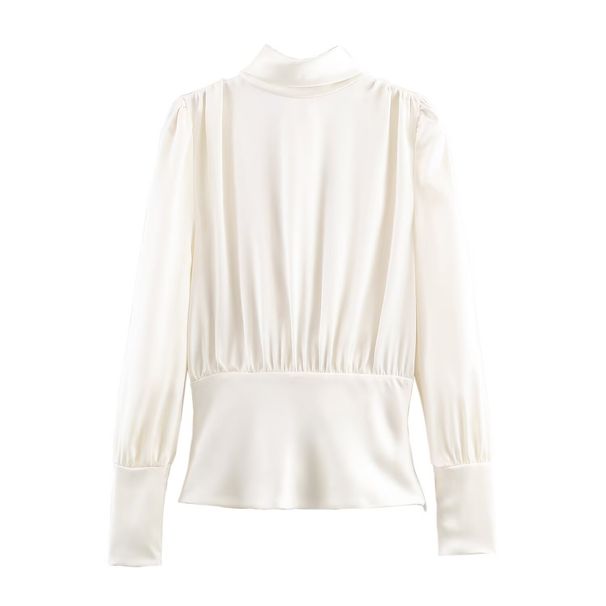 Aria Basics Aria Basics ZA Cross-Border Foreign Trade European And American Style Women's Clothing New Design Self-Made Fashionable Silk Satin_ecoleips.com