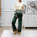 DiYun European And American Vacation Casual Style Color-Block Striped Straight Two-Piece Women's Suit 2025_ecoleips.com