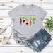 Lets Roots For Each Other Vegetable T-Shirt Uplifting T Shirt Unisex Short Sleeve Tshirt Vintage Gardening Tee Retro Women Tops_ecoleips.com